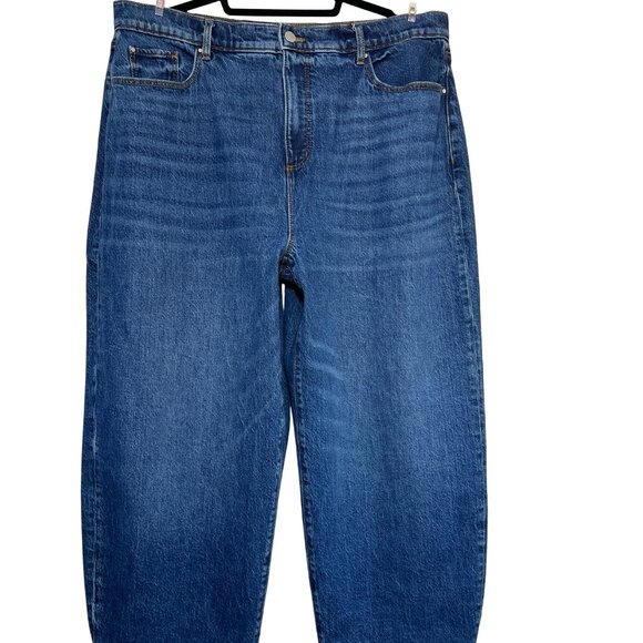 Barrel Denim Medium Wash Size 14 Women's Ann Taylor Pants - Picture 6 of 16